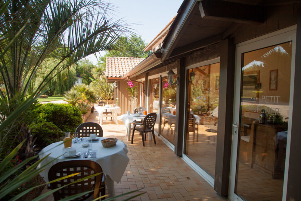 Hotel La Ferme D'En Chon Biscarrosse Luaran gambar